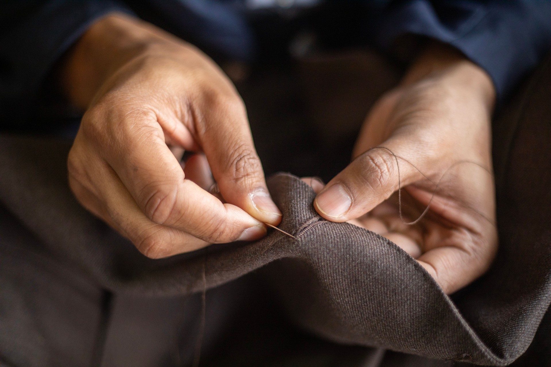 Tailor at work
