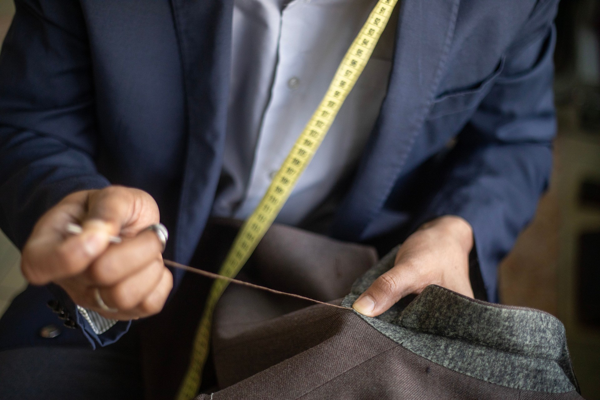 Tailor at work